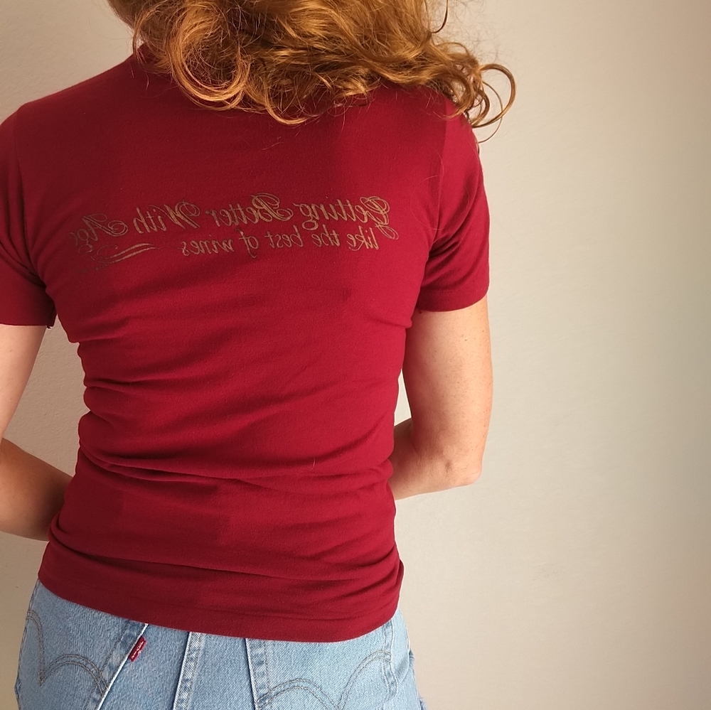 🍅VTG single stitch novelty Tee